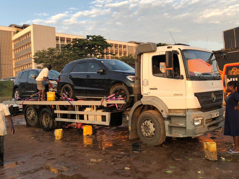 Mercedes-Benz Axor 2533+2 Client Vehicles sold and delivered to Uganda in 4 weeks.